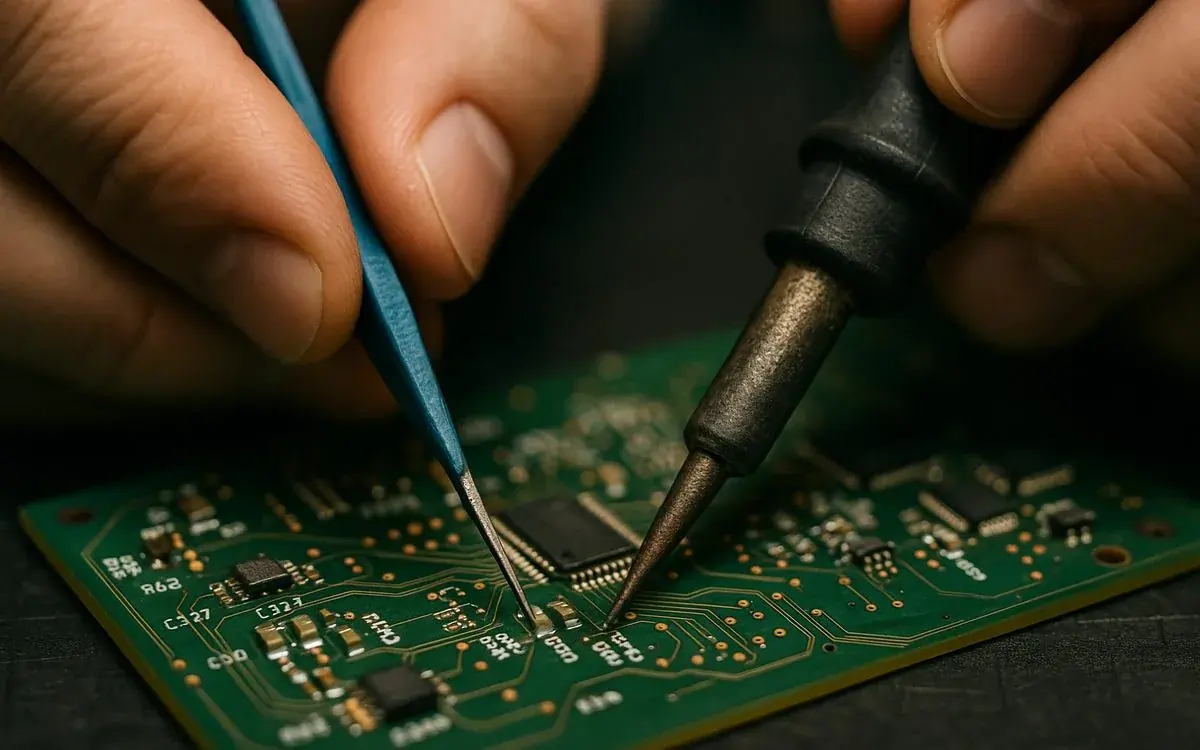 Hardware break‑fix illustration